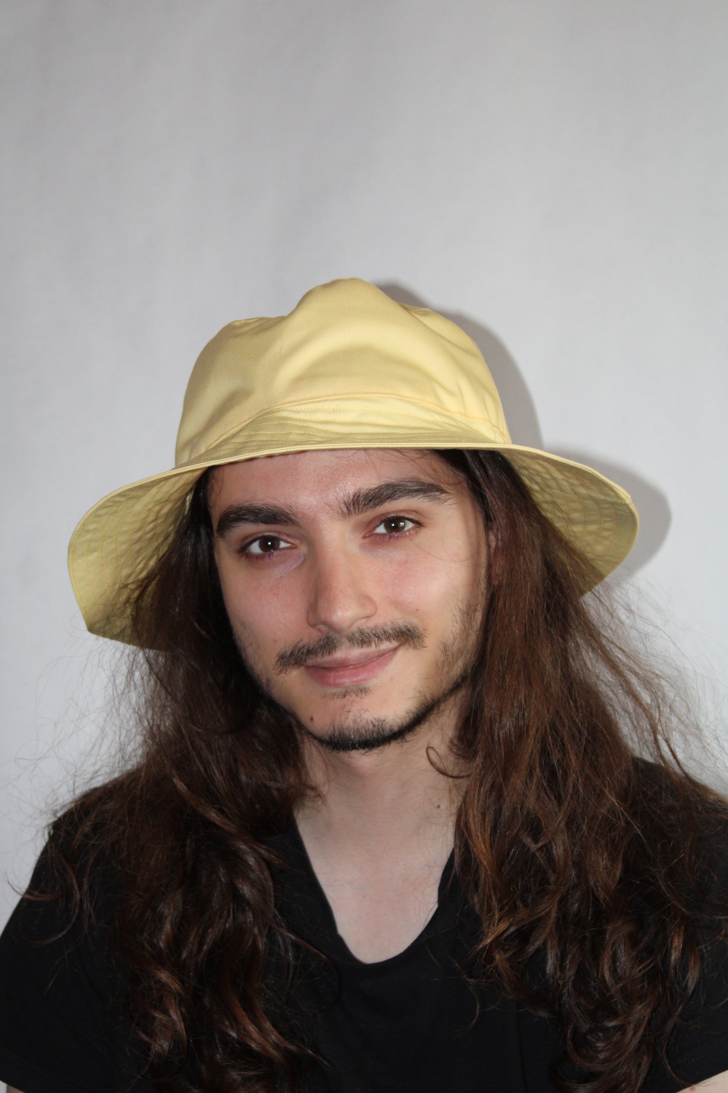 Pastel Yellow Bucket Hat